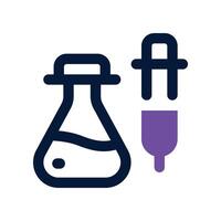 laboratory icon. dual tone icon for your website, mobile, presentation, and logo design. vector