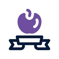 fruit icon. dual tone icon for your website, mobile, presentation, and logo design. vector