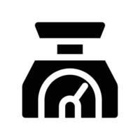 Weighing Sale icon. glyph icon for your website, mobile, presentation, and logo design. vector