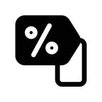 Price Tag icon. glyph icon for your website, mobile, presentation, and logo design. vector