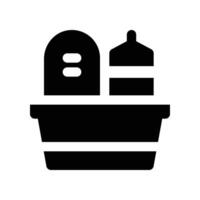 Groceries icon. glyph icon for your website, mobile, presentation, and logo design. vector