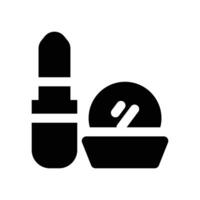 Cosmetic icon. glyph icon for your website, mobile, presentation, and logo design. vector