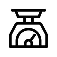 Weighing Sale icon. line icon for your website, mobile, presentation, and logo design. vector