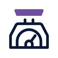 Weighing Sale icon. dual tone icon for your website, mobile, presentation, and logo design. vector
