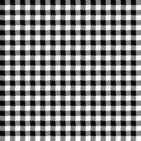 seamless Classic black and white Shepherd's check textile pattern vector