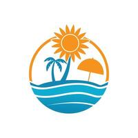 isolated on white background summer icon design vector