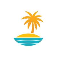 isolated on white background summer icon design template vector