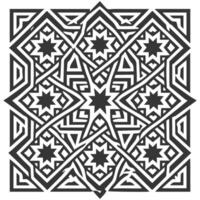 An abstract geometric design with stars vector