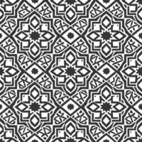 A black and white geometric pattern vector