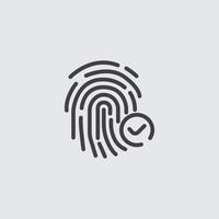 Safety, Security, Protection Thin Line Icon - Perfect for Website Design. vector