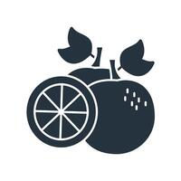 Grapefruit icons symbol elements for infographic web vector