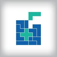 unique colorful square game pixel drop style. Editable design. vector