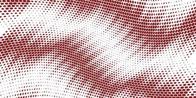 red abstract background with halftone vector