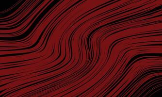 red wavy lines abstract background vector