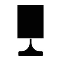 Table Lamp Icon vector