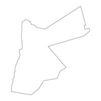 jordan map icon vector