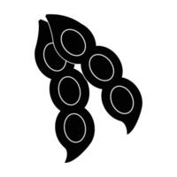 soybean seed icon vector
