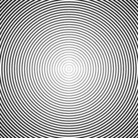 Concentric Circular Line Pattern Design vector