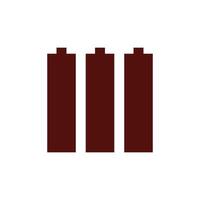 battery icon. Flat illustration of battery icon for web design. fuel indicator on electrical vehicles. fuel indicator symbol icon design. Basic element design technology vector