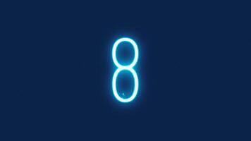 Minimal Countdown With Effect video