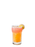 New Mexico Prickly Pear Paloma Tall glass with tequila prickly pear puree grapefruit juice png