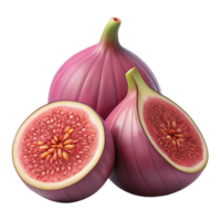 3D Render of Figs Fruit png