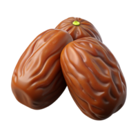 3D Render of Three Dates png