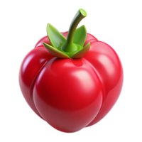 3d render do uma vermelho tomate png