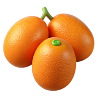 3D Render of Kumquats png