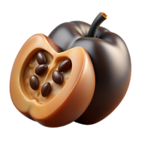 3d render do caramelo maçã png
