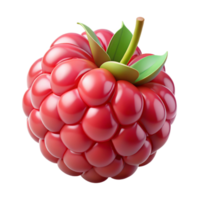 3D Render of a Raspberry png