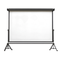 Portable Projector Screen for Presentations and Home Theatre Setup on transparent background png