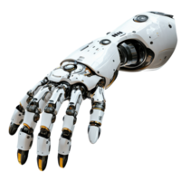Advanced Robot Arm Isolated for Industrial Applications on transparent background png