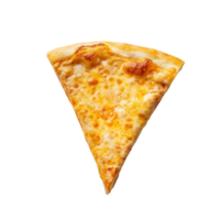 Delicious Slice of Cheese Pizza for Culinary Inspiration on transparent background png