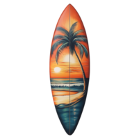 Surfboard for High-Performance Surfing Sessions on transparent background png