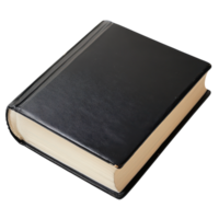 Informative Book Cover Displaying Knowledge and Learning on Transparent Background png