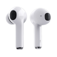 Modern Wireless Earbuds for Comfortable Listening Experience on Transparent Background png