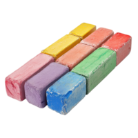 Isolated Chalk for Educational and Creative Uses on Transparent Background png