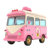 ice cream van cartoon ice cream van transparent background png