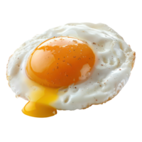 an egg on a transparent background with a drop of oil png