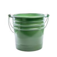 Bucket side view full length isolate on transparent background png