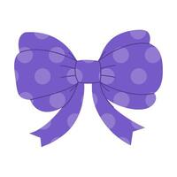 Decorative bowknot hand drawn design vector