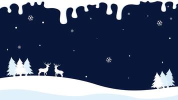 winter landscape with snow and trees, winter background, christmas background, christmas background, christ vector