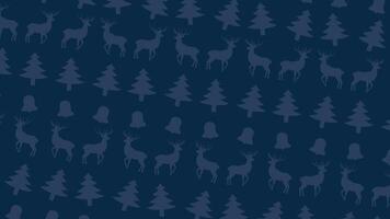 a pattern with deer and trees on it vector