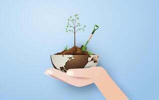 World Soil Day - Environmental Conservation for a Sustainable Future vector