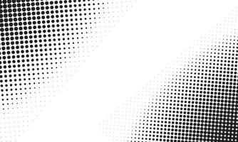 Dotted halftone gradient texture. Polka dot background vector