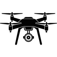 Minimalist Design of Gongji-11 Sharp Sword Drone Silhouette with Sharp Outlines vector