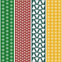 christmas background with cute element vector