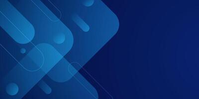 Abstract square blue overlap geometric background. Cool pattern with simple style background. vector