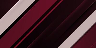 Abstract dark red background with shadow and lines pattern . 3d look and cool design. vector